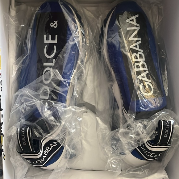 Dolce & Gabbana Sorrento Shoes (blue) - Picture 3 of 4